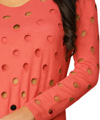 French Kyss - Scoop Hole Sweater