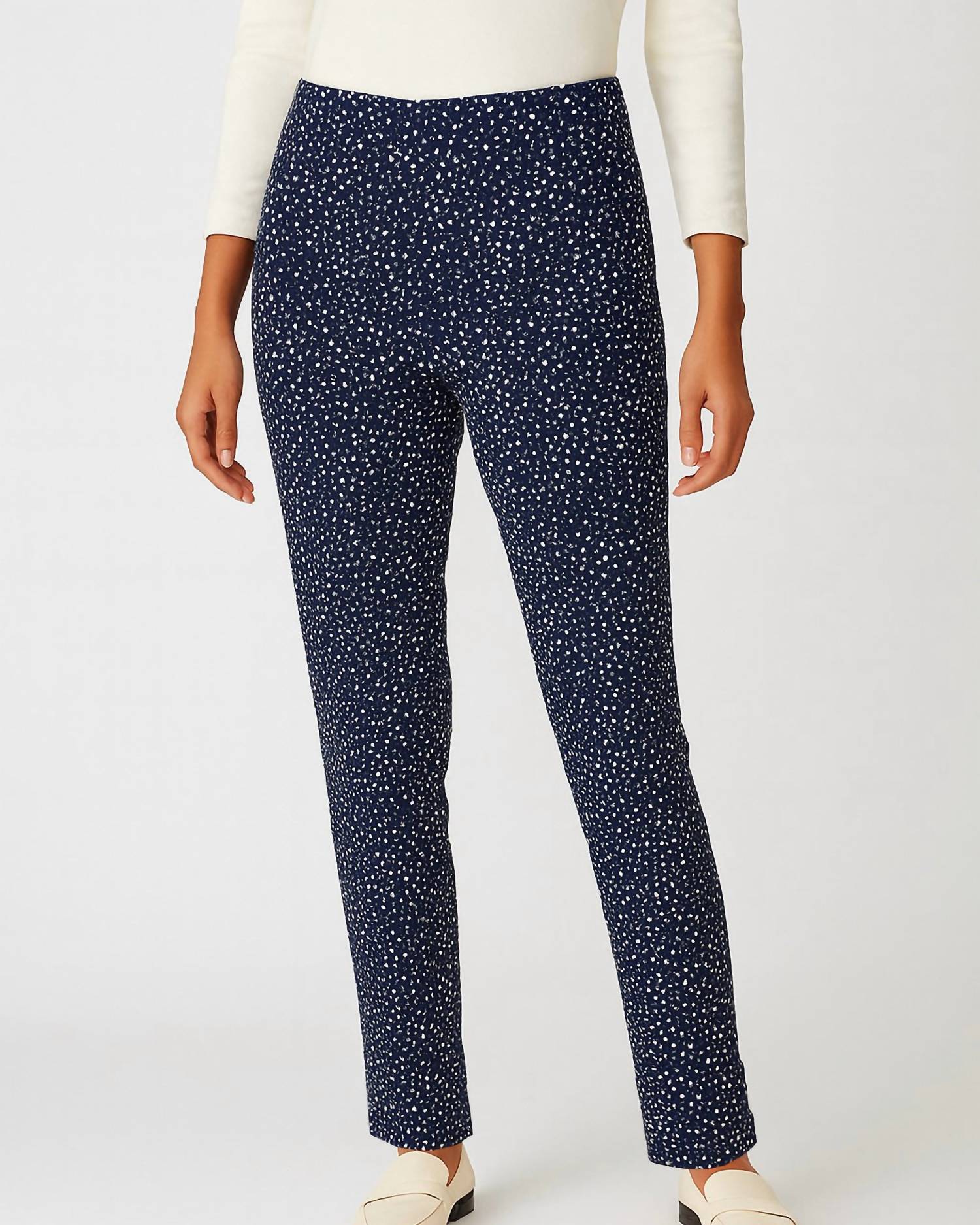 J'Envie/Eli - Mariette Abstract Polka Dot Pant