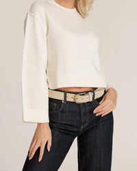 Amsterdam Heritage - Women's Roan Vintage Suede Leather Belt