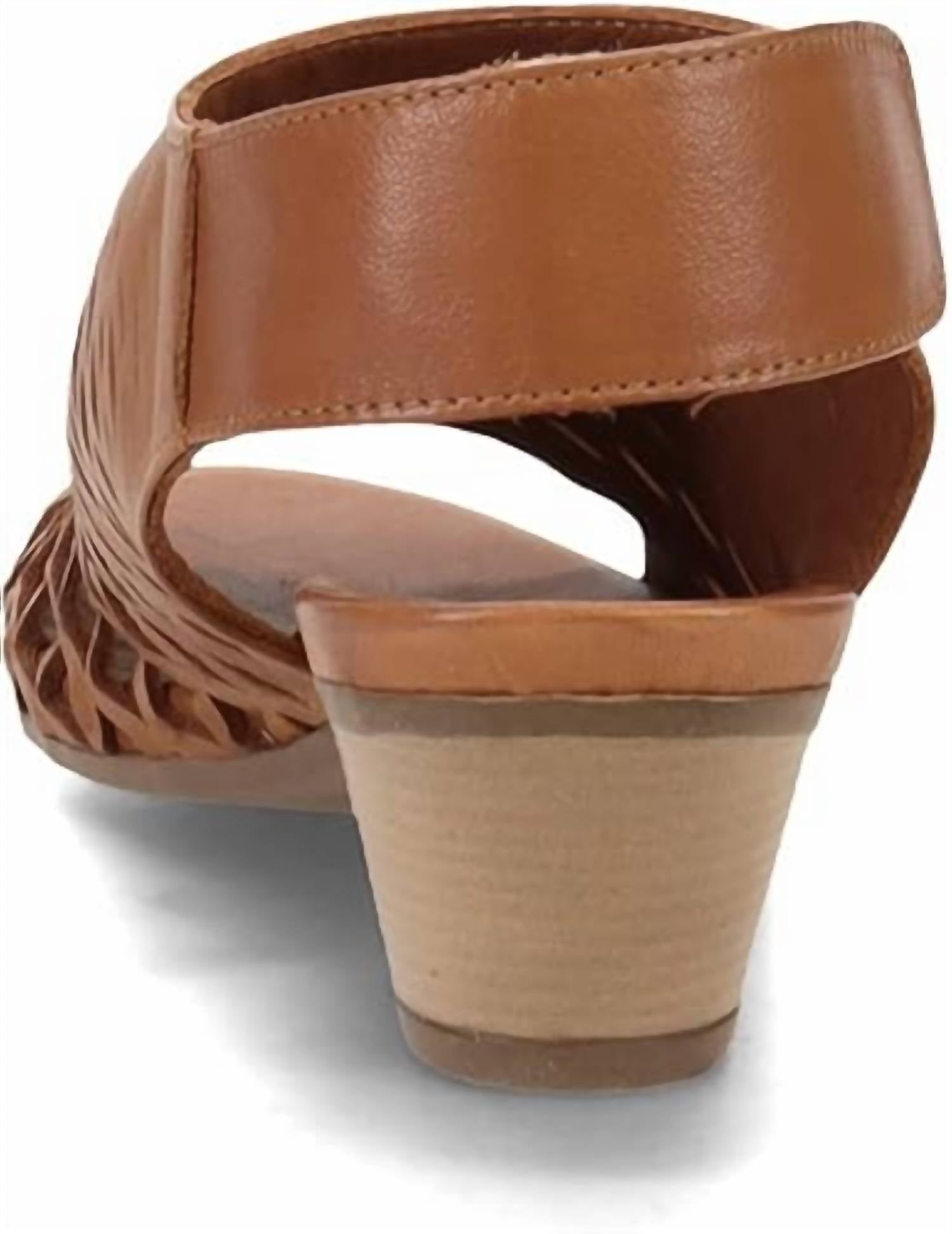 bueno Women's Lacey Sandal in brown 1 - women's sandal - view 5