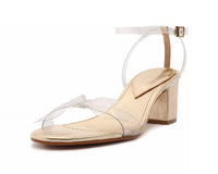 Schutz - Women's Elyda Mid Ankle Strap Block Heeled Sandals