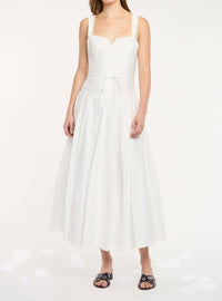 cinq a sept Jerome Midi Dress in white - women's dress