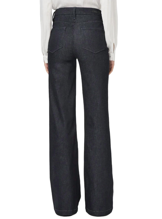 Leenah High Rise with Gold Clasp Wide Leg Jean