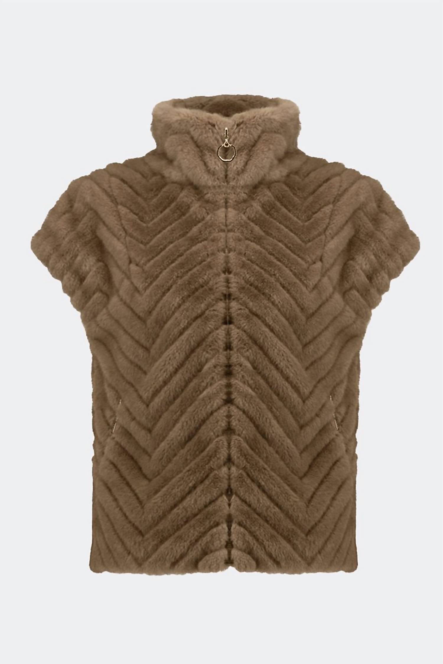 Joseph Ribkoff - Faux Fur Vest