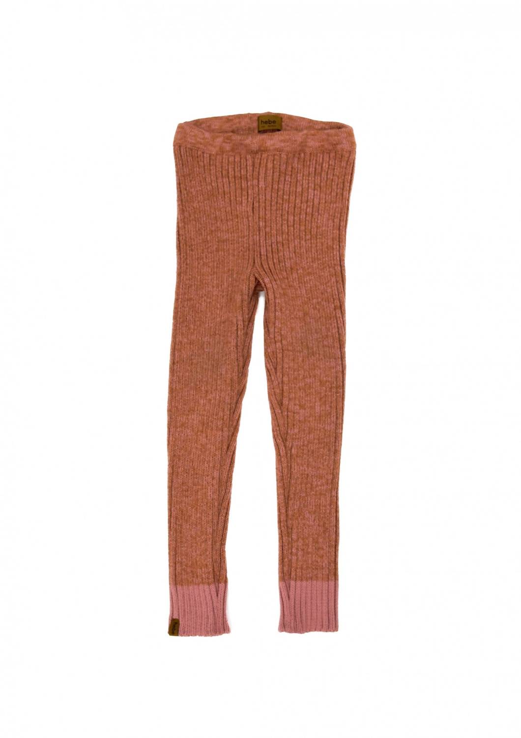 Hebe Clothing - Ribbed Merino Wool Leggings