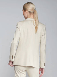 Vilagallo - Contrast Lapel Heather Jacket