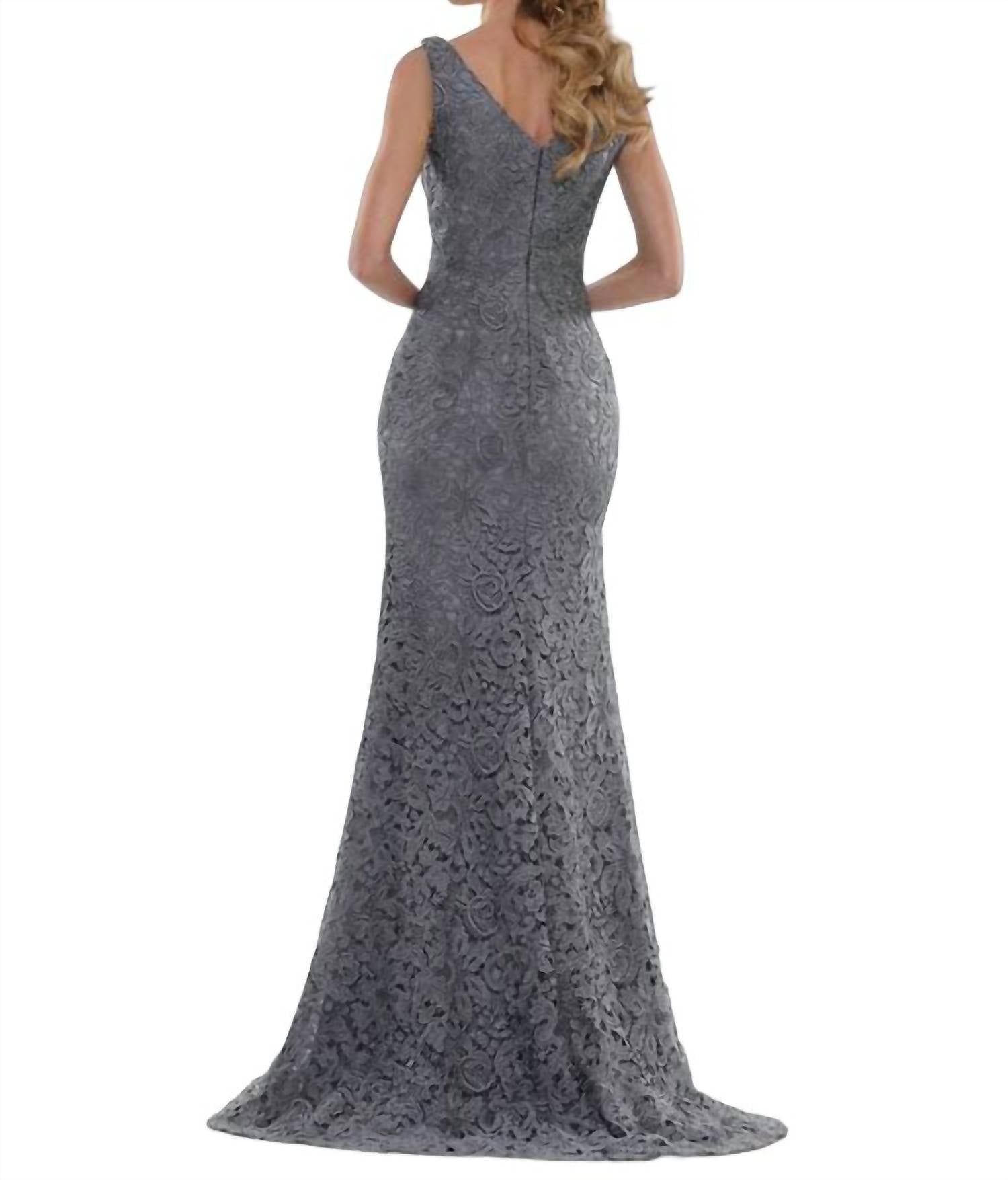 Lace A-Line Gown