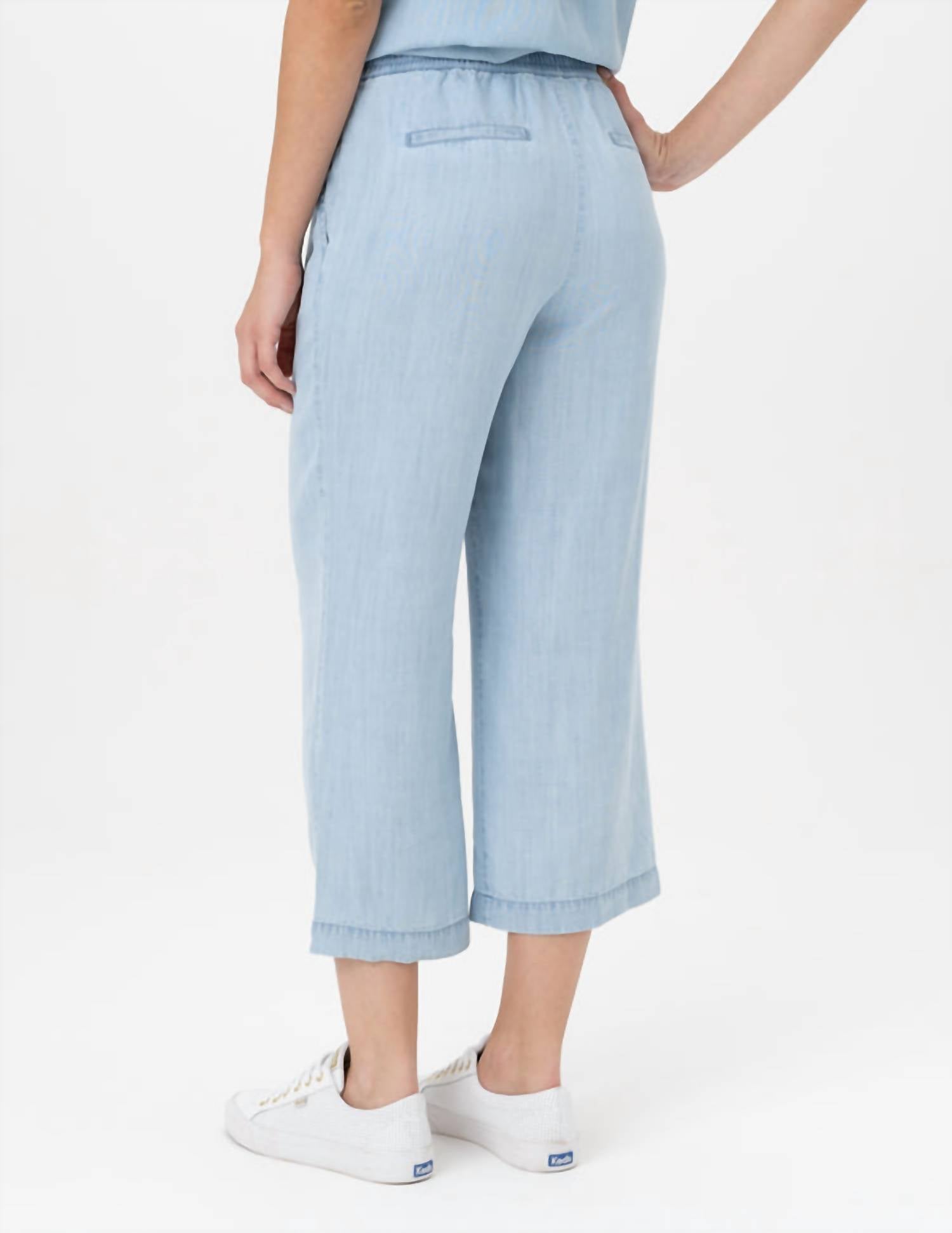 Renuar - Wide Leg Gaucho Pants