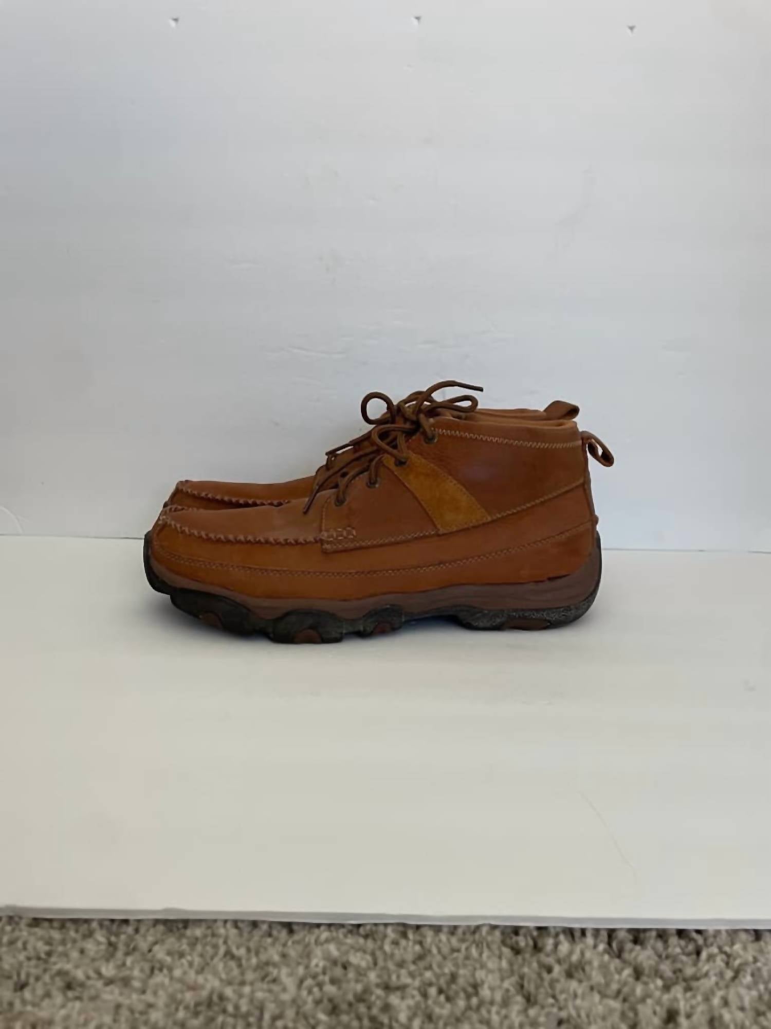 TWISTED X Men's Driving Moc Hiker Shoes in brown - men's boots - alternate view