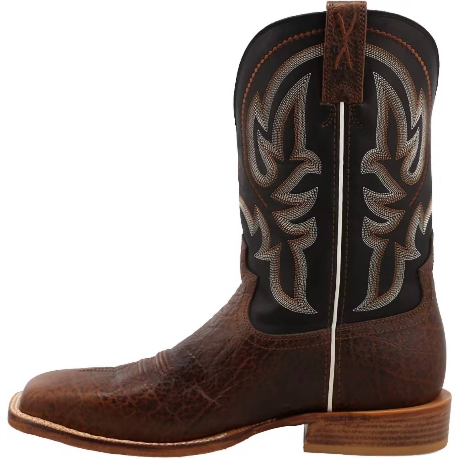 TWISTED X Men's Tech X Western Boot in elephant print antique black - men's boots - view 5