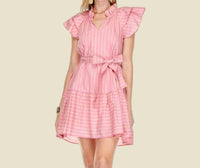 Jade - Lemonade Striped Dress