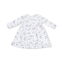 ANGEL DEAR Kid's Long Sleeve Dress With Bloomer in caroline s calico - kids' dress - alternate view