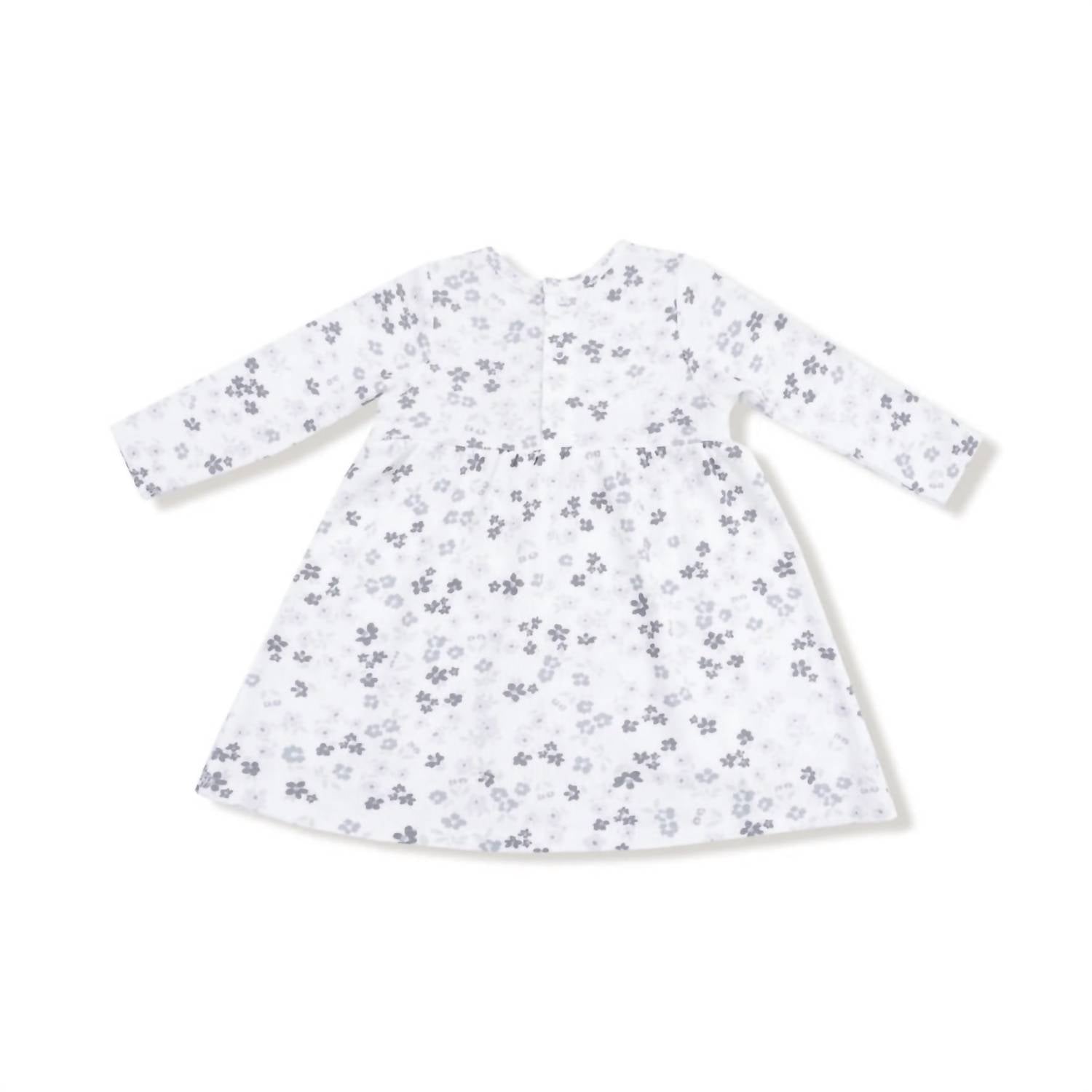 ANGEL DEAR Kid's Long Sleeve Dress With Bloomer in caroline s calico - kids' dress - alternate view