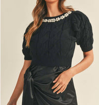Mable - Spellbound Bejeweled Sweater