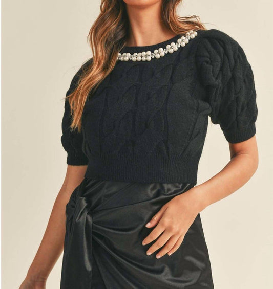 Mable - Spellbound Bejeweled Sweater