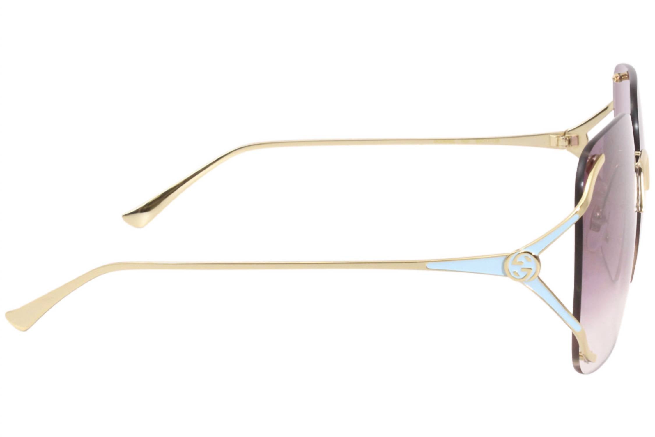 Gucci - Women's Square Non Polarized Sunglasses 0646s - 003