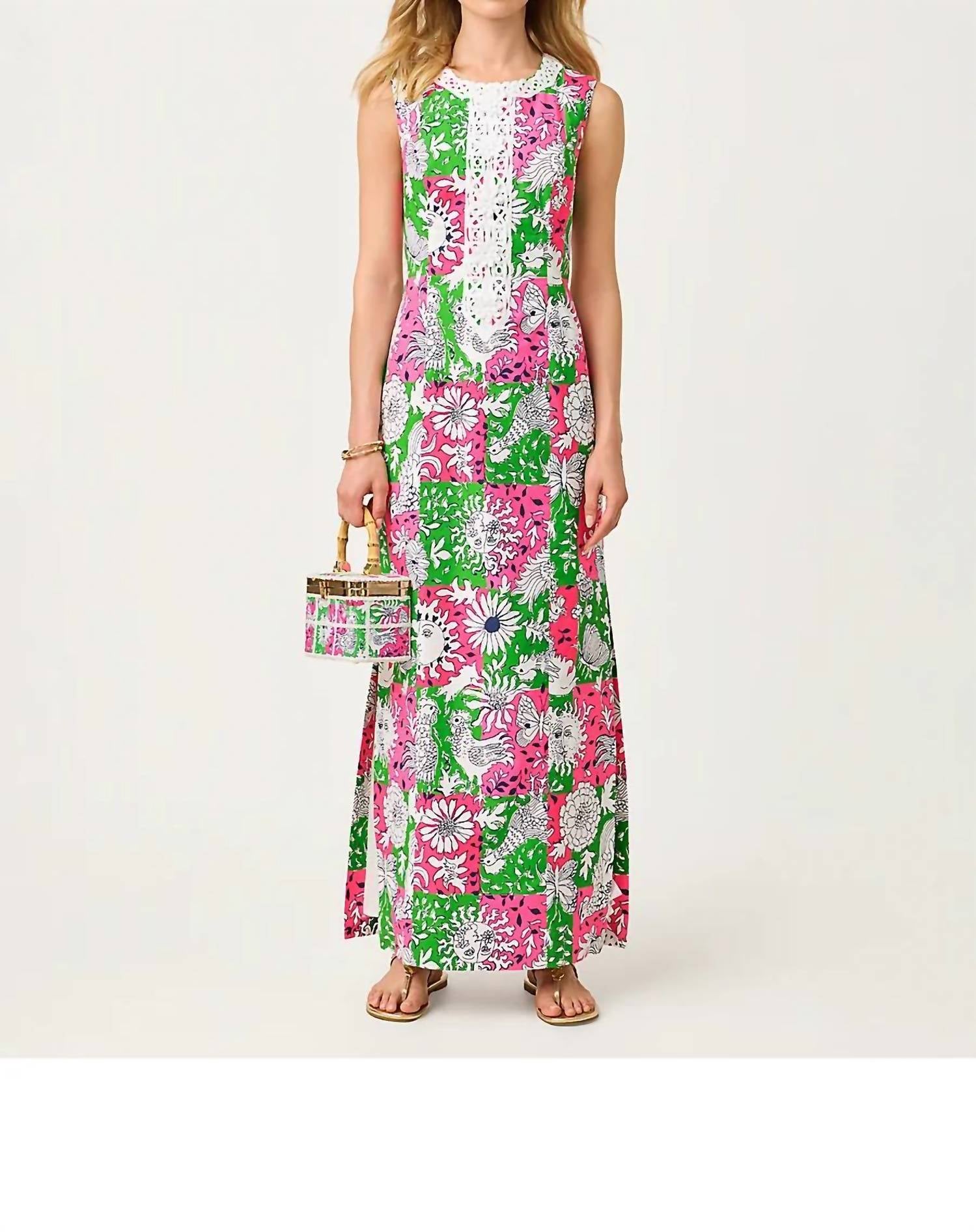 Lilly Pulitzer - Barberine Stretch Maxi Shift Dress