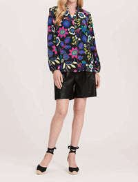 Maggie Silk Floral Blouse