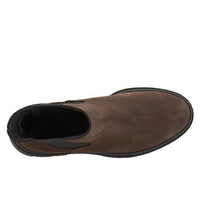 bueno Women's Darla Chelsea Boots in brown nubuck - women's shoe - alternate view