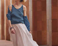 Grp1 Knits - Shaped V-neck Cami