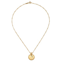 Satya Jewelry - Women's Mandala Zodiac Taurus Emerald Necklace