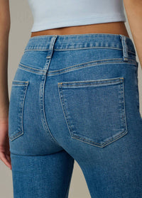 Joe's Jeans Hi Honey Bootcut 32" Jeans in foresight - women's jeans - detail view