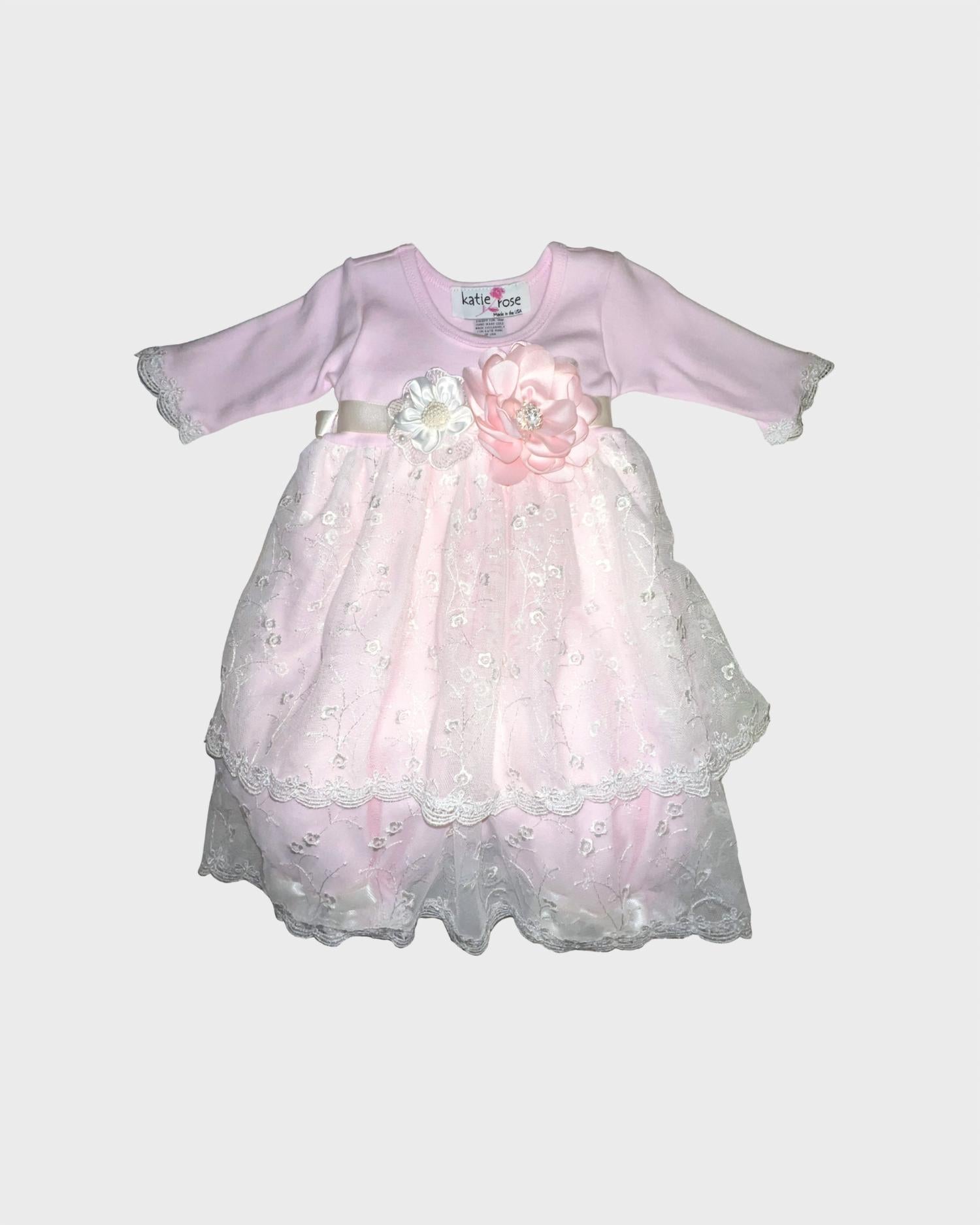 Katie Rose - Girl's Petunia Long Sleeve Dress