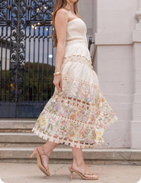 Strut & Bolt - Lena Eyelet Midi Dress