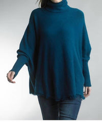 Tempo Paris - Fringe Hem Tunic Sweater