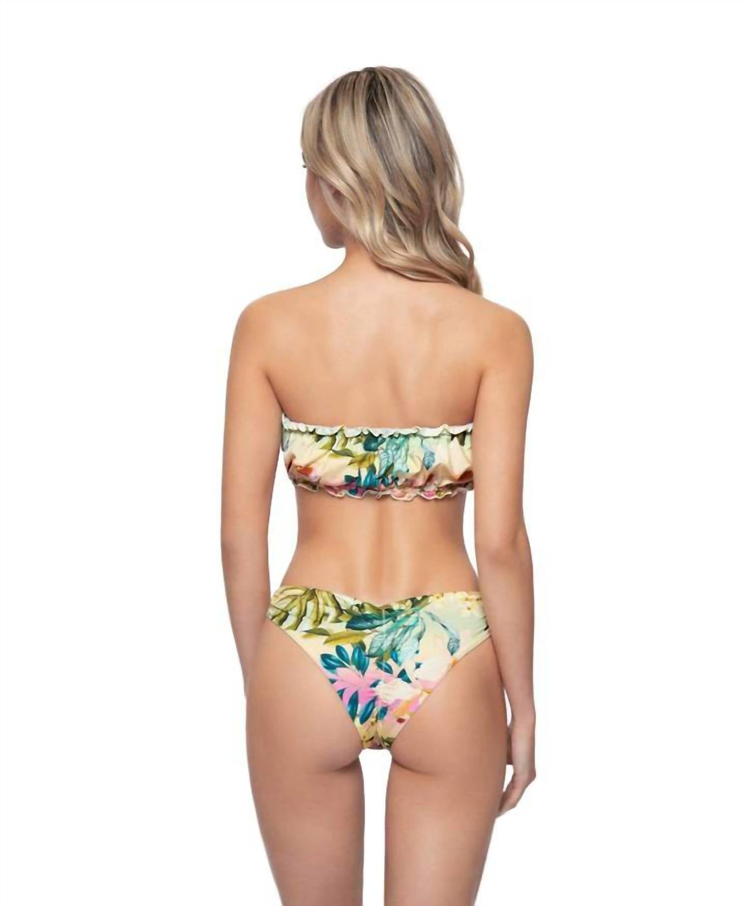 Pq Swim - Remi Ruched Bandeau Bikini Top