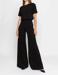 Ripley Rader - Ponte Knit Wide Leg Pant