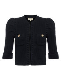 L'Agence - Delilah Cropped Cardigan