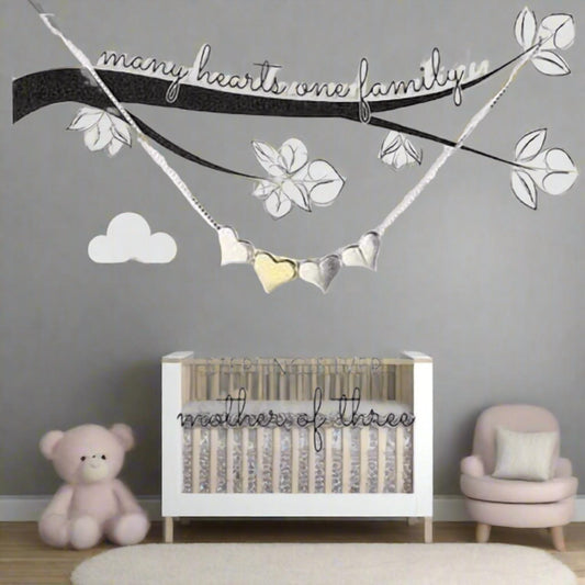 Alexa'S Angels - Women's Many Hearts Mother Of Four Necklace