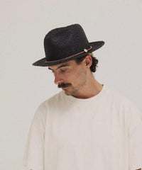 Gigi Pip - Men's Wynwood Straw Fedora Sun Hat