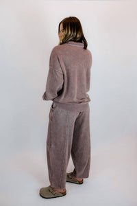 Rae Mode - Avia Mineral Washed Pullover & Barrel Pant Set