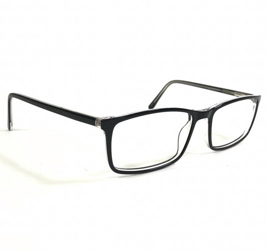 Robert Mitchel - Men's Eyeglasses Frames Rmxl7001 Bk/cr Rectangular Full Rim