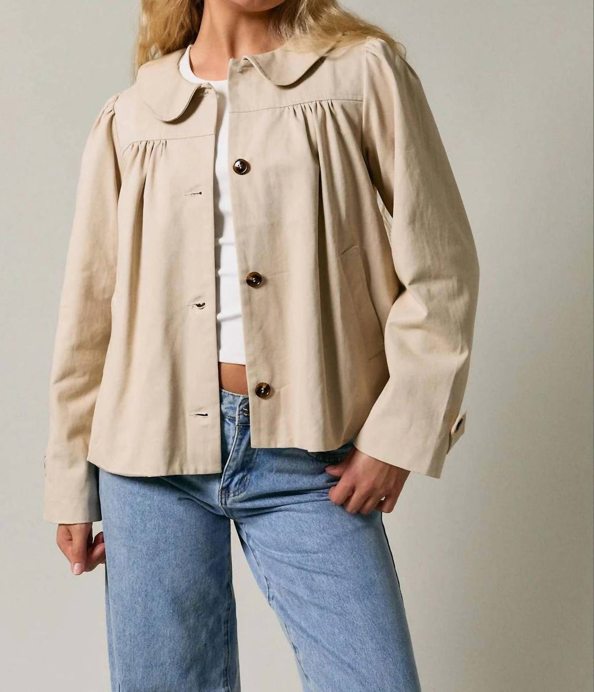 Le Lis - Peter Pan Collared Jacket