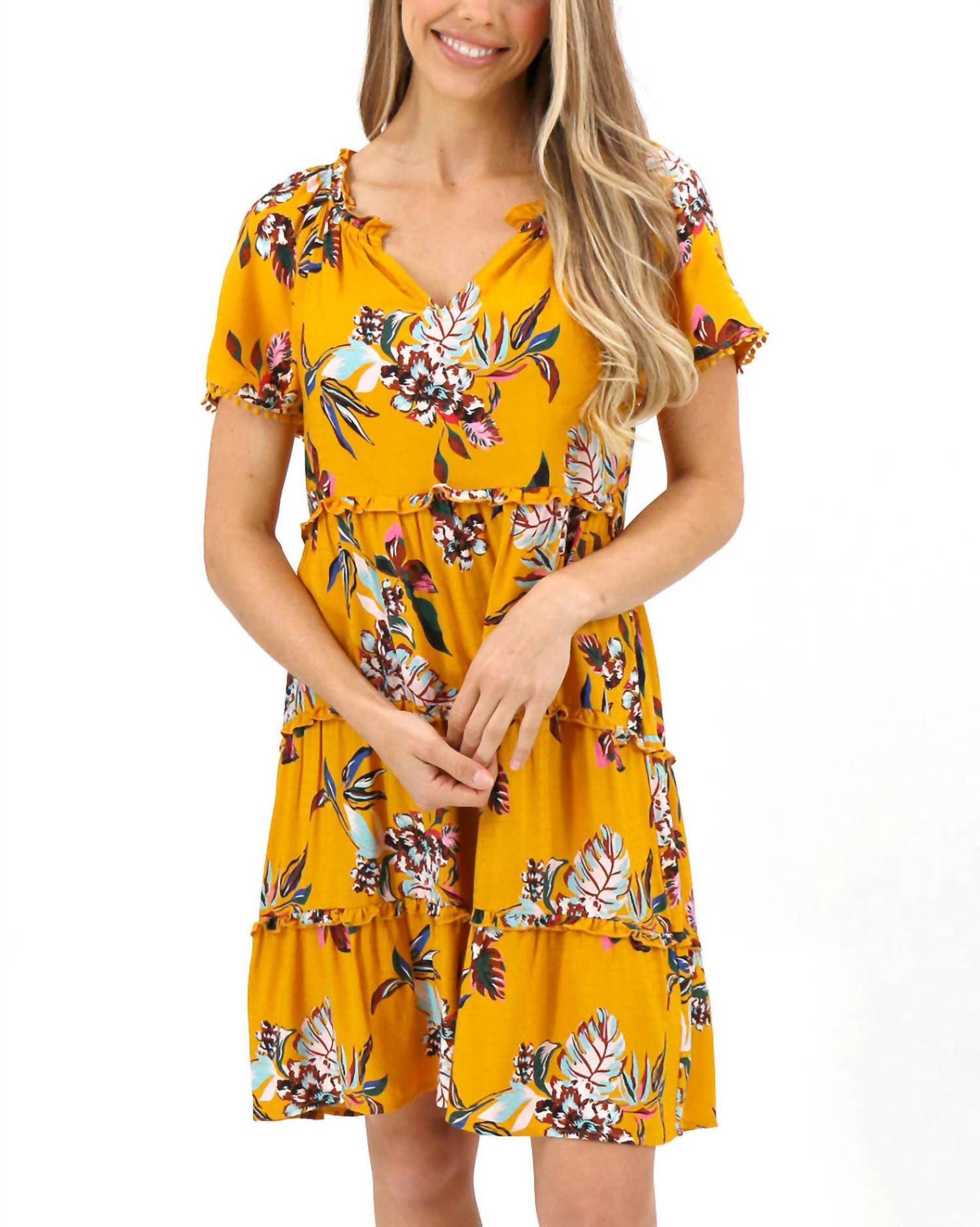 Grace And Lace - Amalfi Mini Floral Dress