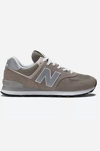 New Balance Men's 574 Core Sneakers in grey with white - men's sneaker