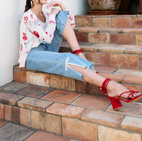 Fdj - Olivia Wide Ankle Denim Pants
