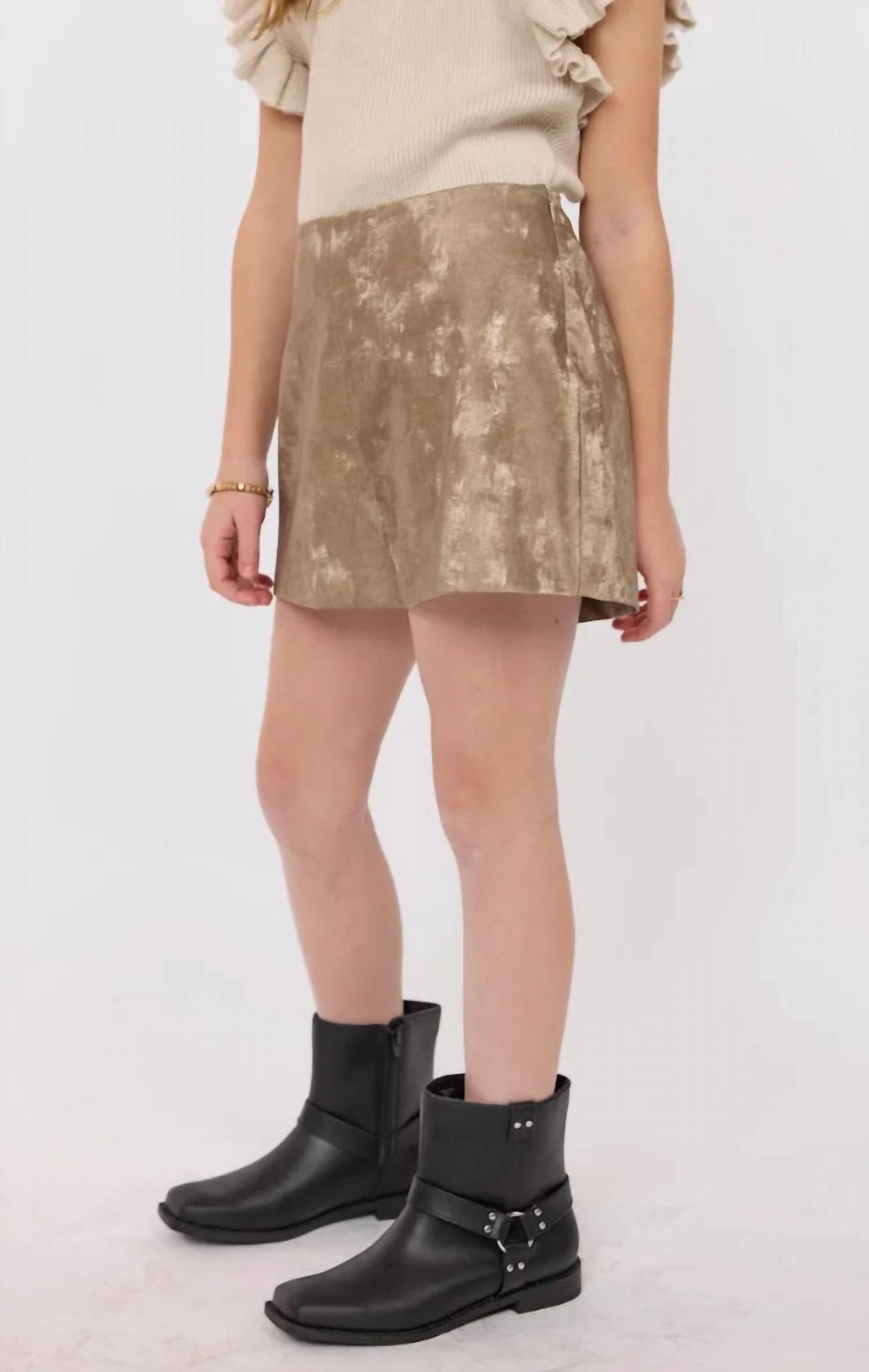 Sadie & Sage - Girls' New Chapter Side Zip Shorts