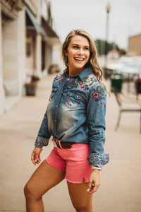 Tasha Polizzi - Delma Embroidered Shirt