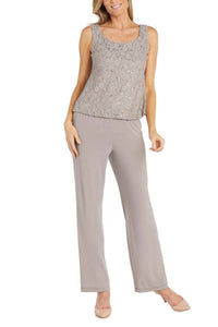 R&M Richards - Embellished Dressy 3 Piece Pants Set