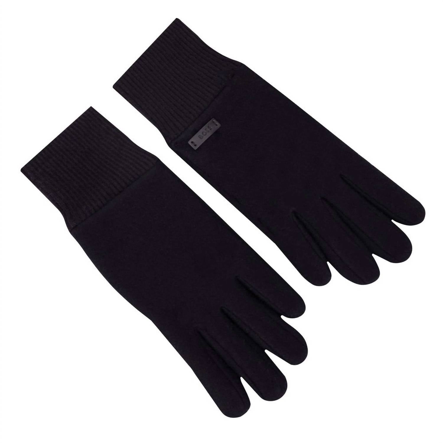 Hugo Boss Men's Kalsper Gloves in black - men's accessory