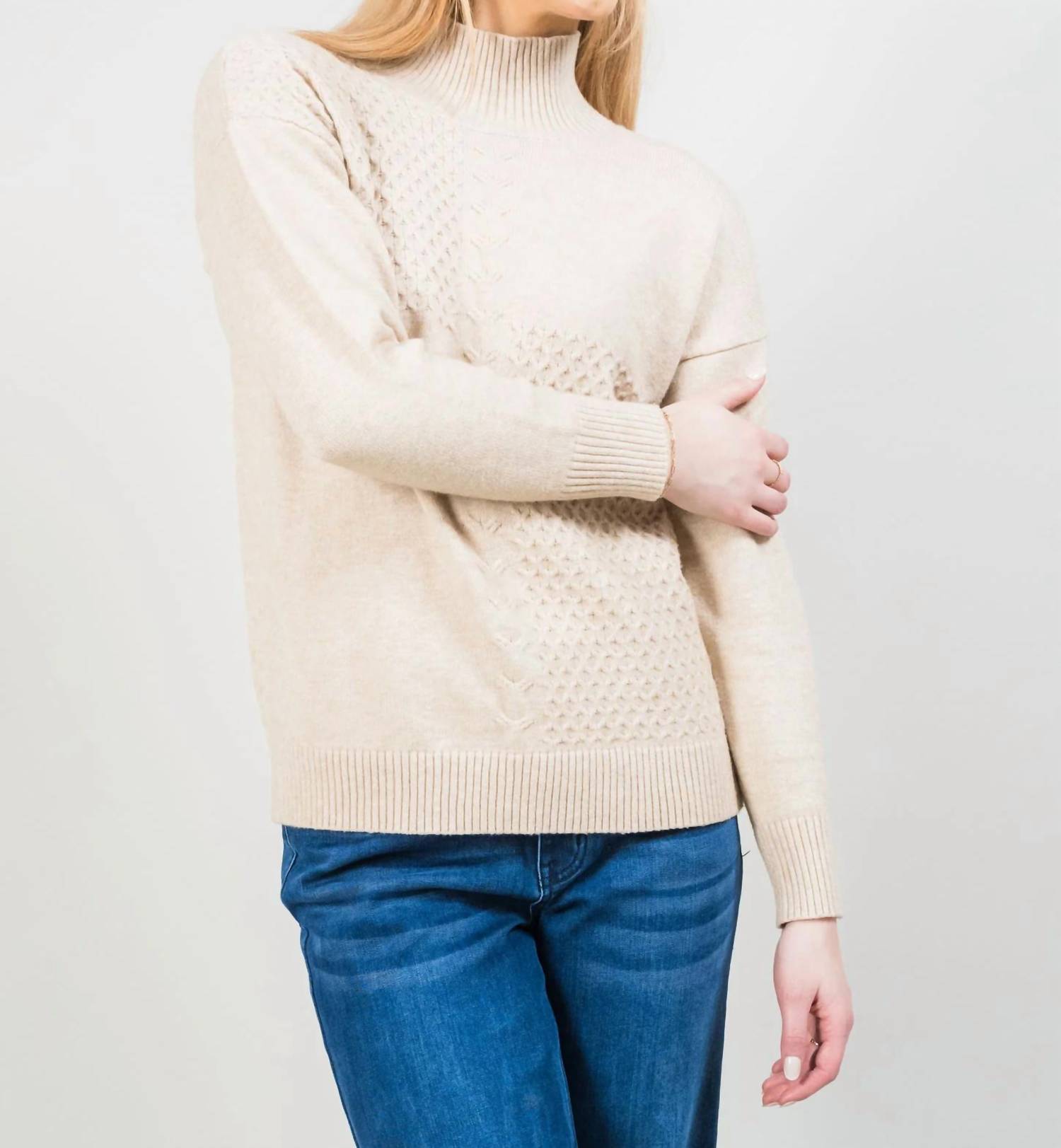 Lisette - MARIELLE MOCKNECK SWEATER