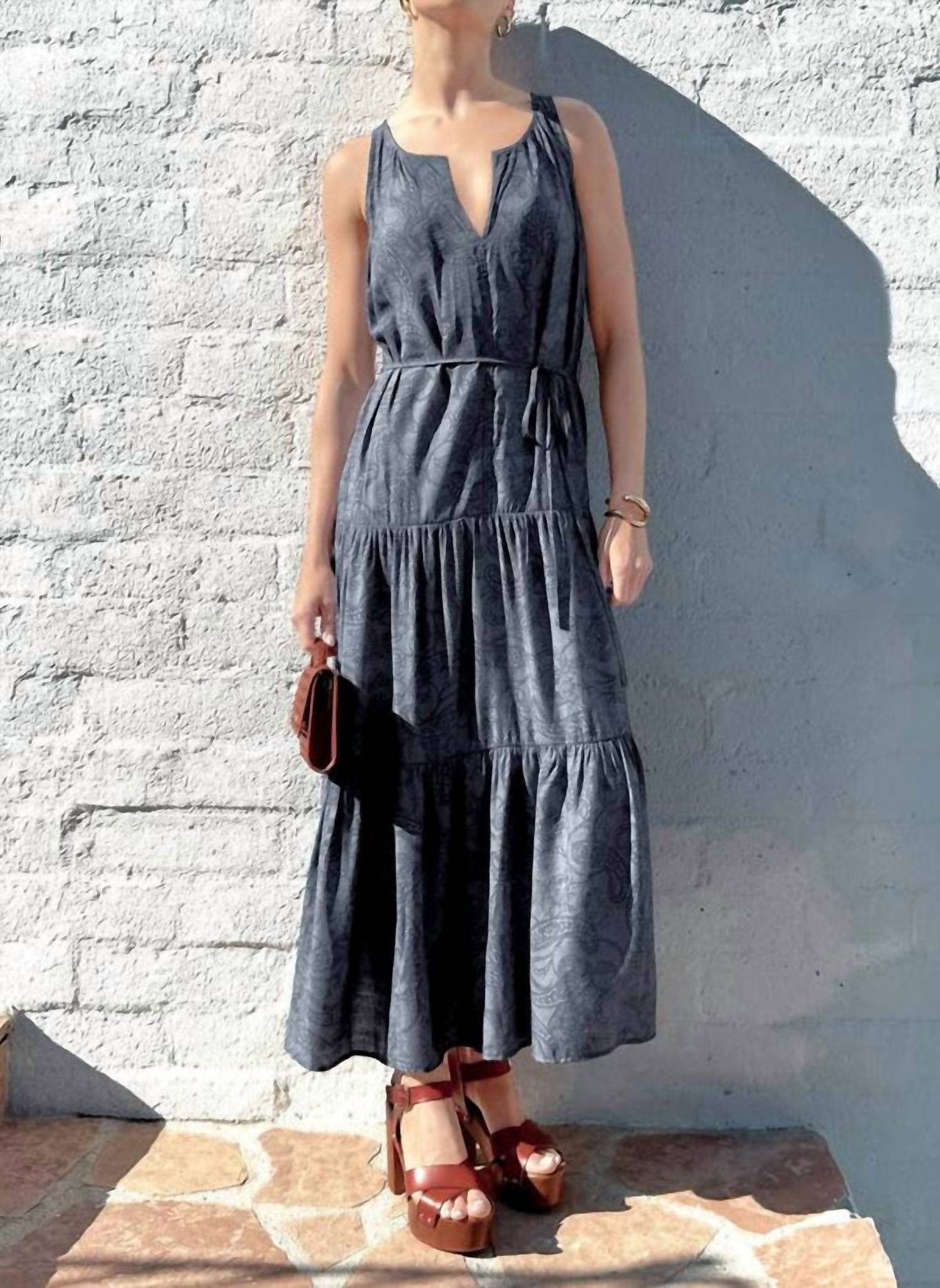 Splendid - Iris Flowy Tiered Maxi Dress