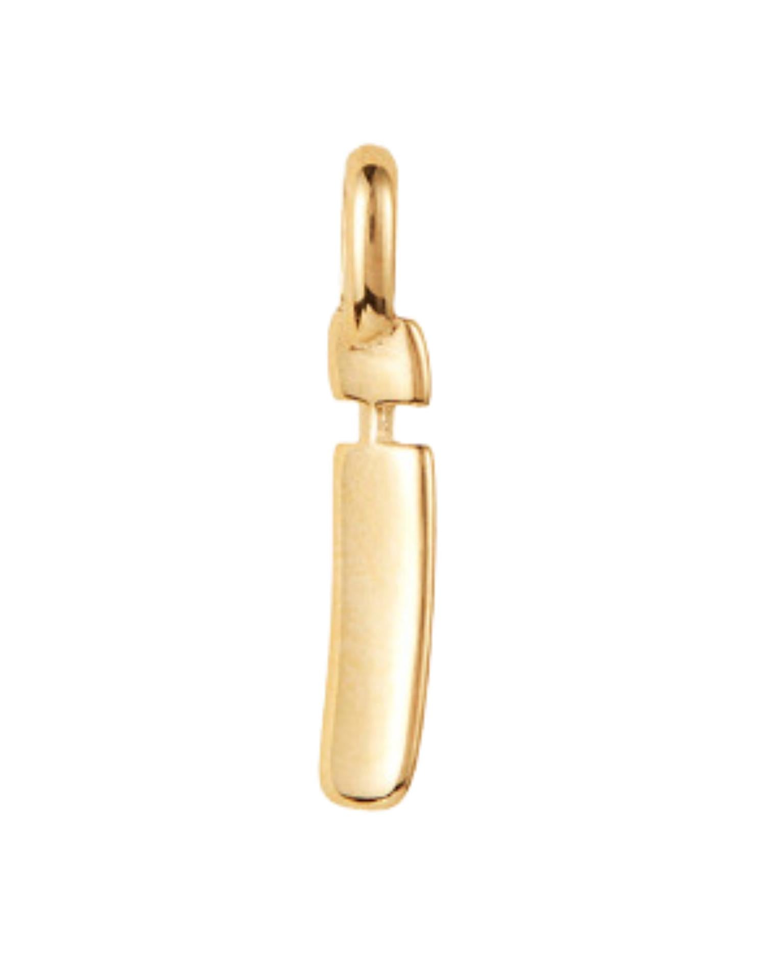 JENNYBIRD Women's Monogram Pendant - I in gold - women's item