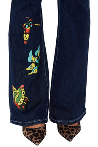 Ed Hardy - Butterflies Bootcut Jeans