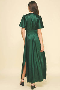 Pinch - Chiffon Slit Detailed Maxi Dress