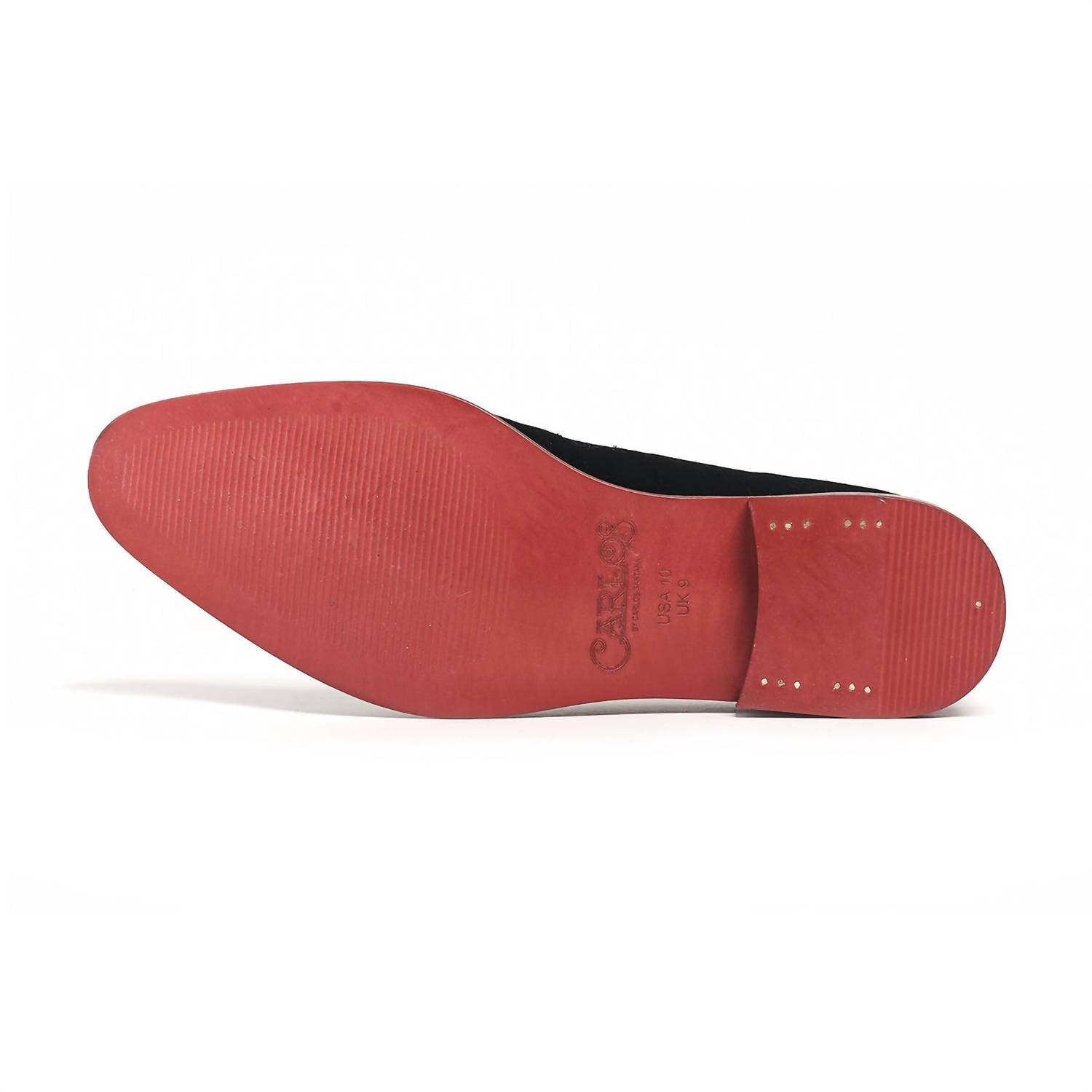 Carlos By Carlos Santana Men's Prince Velvet Loafer in black - men's loafer - view 5